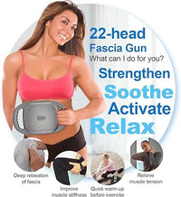 12 Head Waist Back High Frequency Vibration Whole Body Muscle Relax Fascia Gun